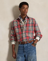 Classic Fit Plaid Flannel Workshirt