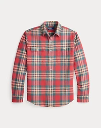 Classic Fit Plaid Flannel Workshirt