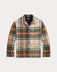 Plaid Wool Overshirt