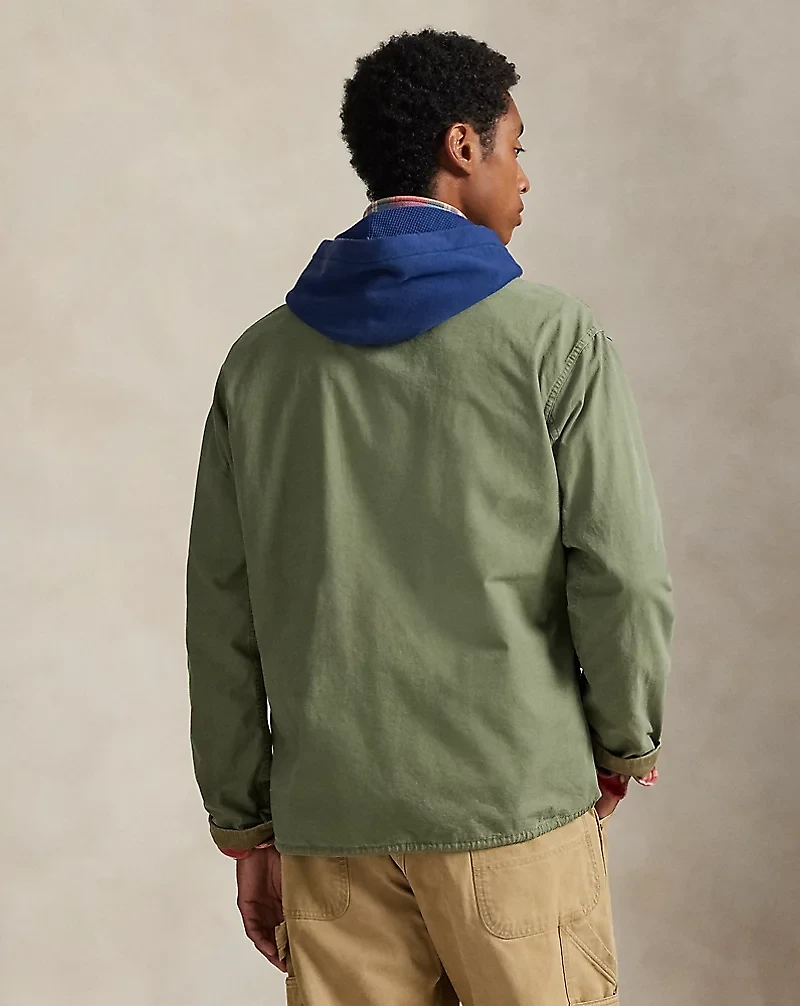 Cotton Canvas Overshirt