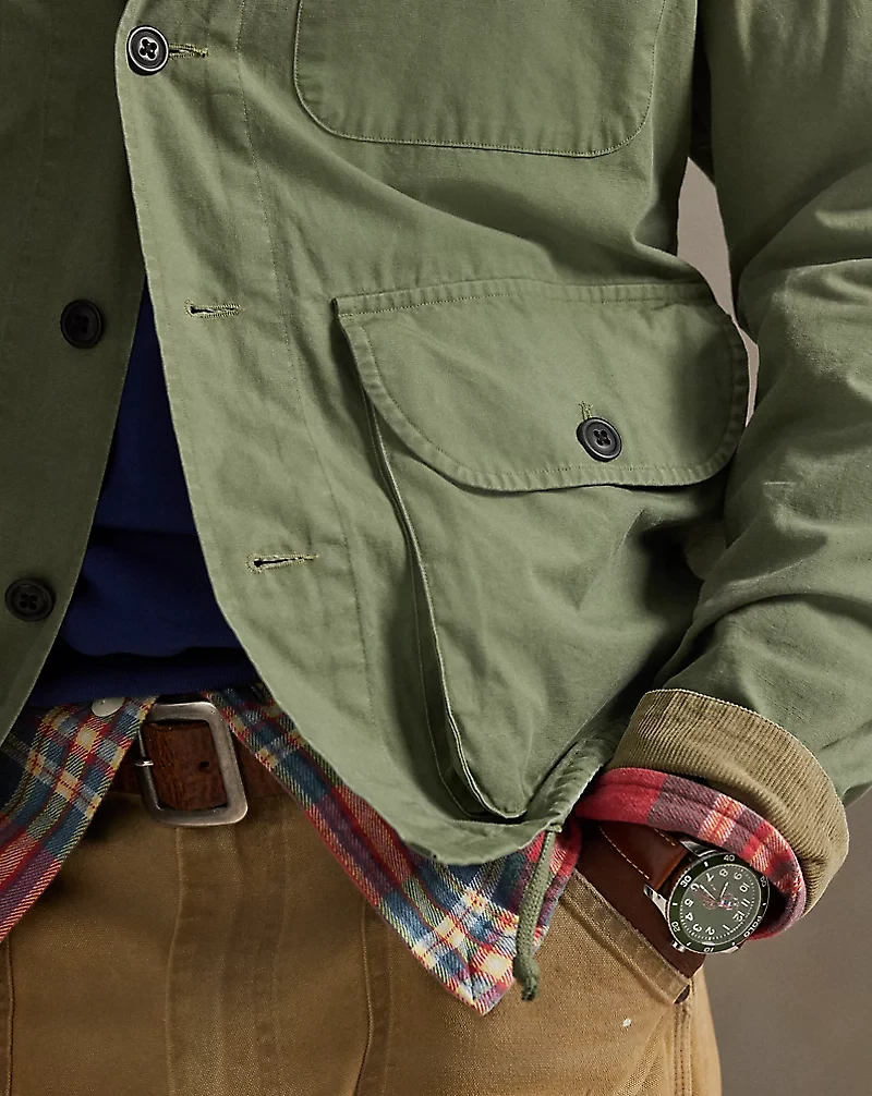 Cotton Canvas Overshirt