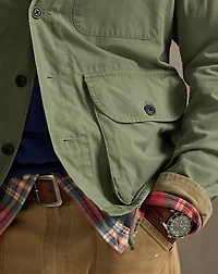 Cotton Canvas Overshirt