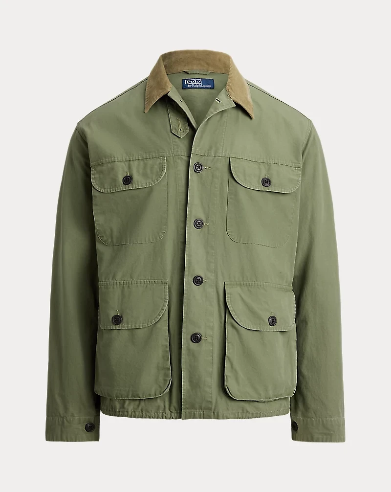 Cotton Canvas Overshirt