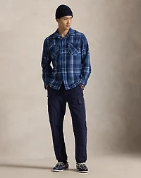 Classic Fit Plaid Wool Shirt