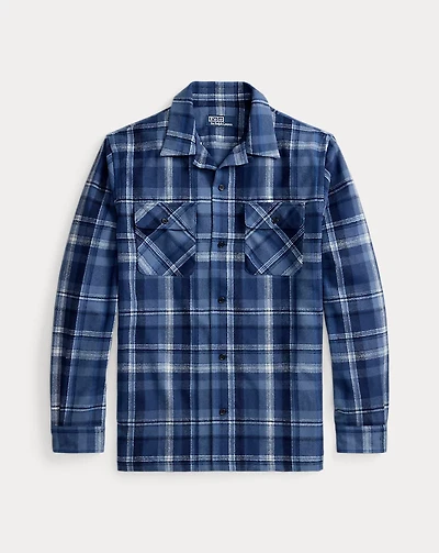 Classic Fit Plaid Wool Shirt
