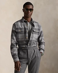 Classic Fit Plaid Wool Workshirt