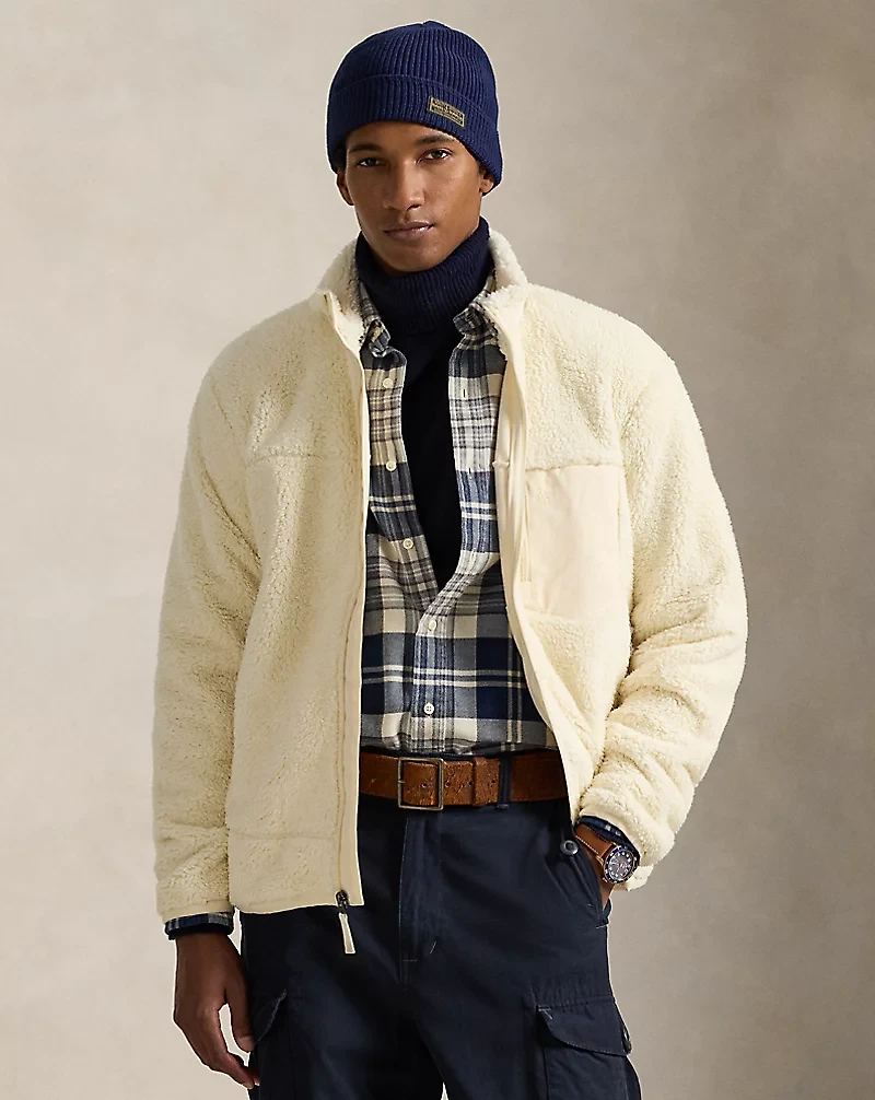 Pile Fleece Hybrid Jacket