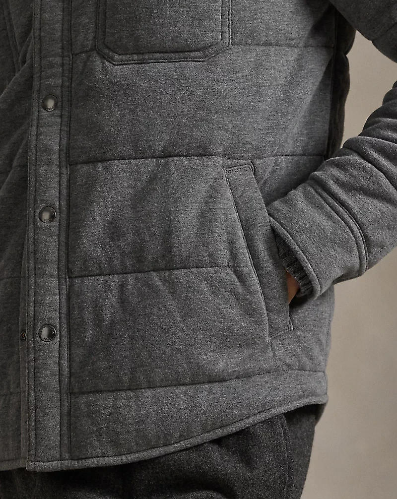 Quilted Jersey Overshirt