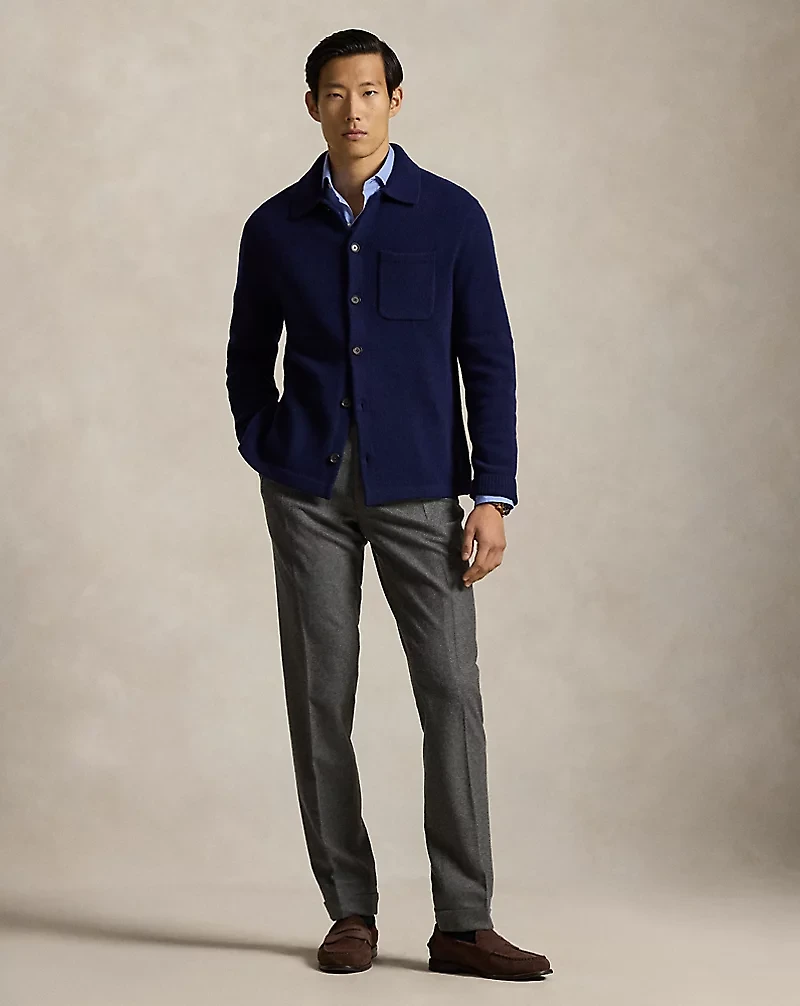 Wool-Cashmere Cardigan