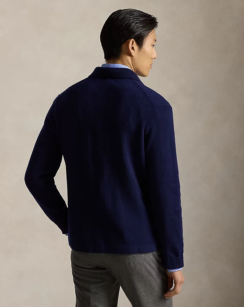 Wool-Cashmere Cardigan