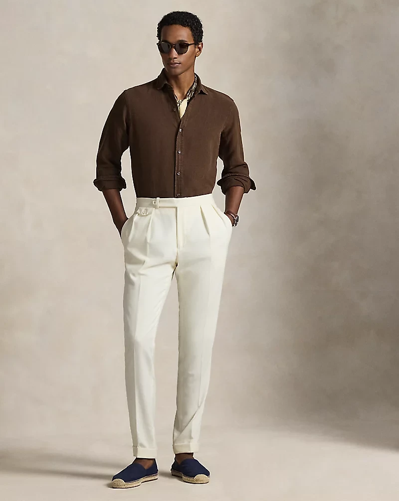 Classic Fit Slub Linen Shirt
