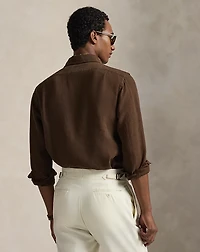 Classic Fit Slub Linen Shirt