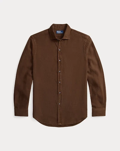 Classic Fit Slub Linen Shirt