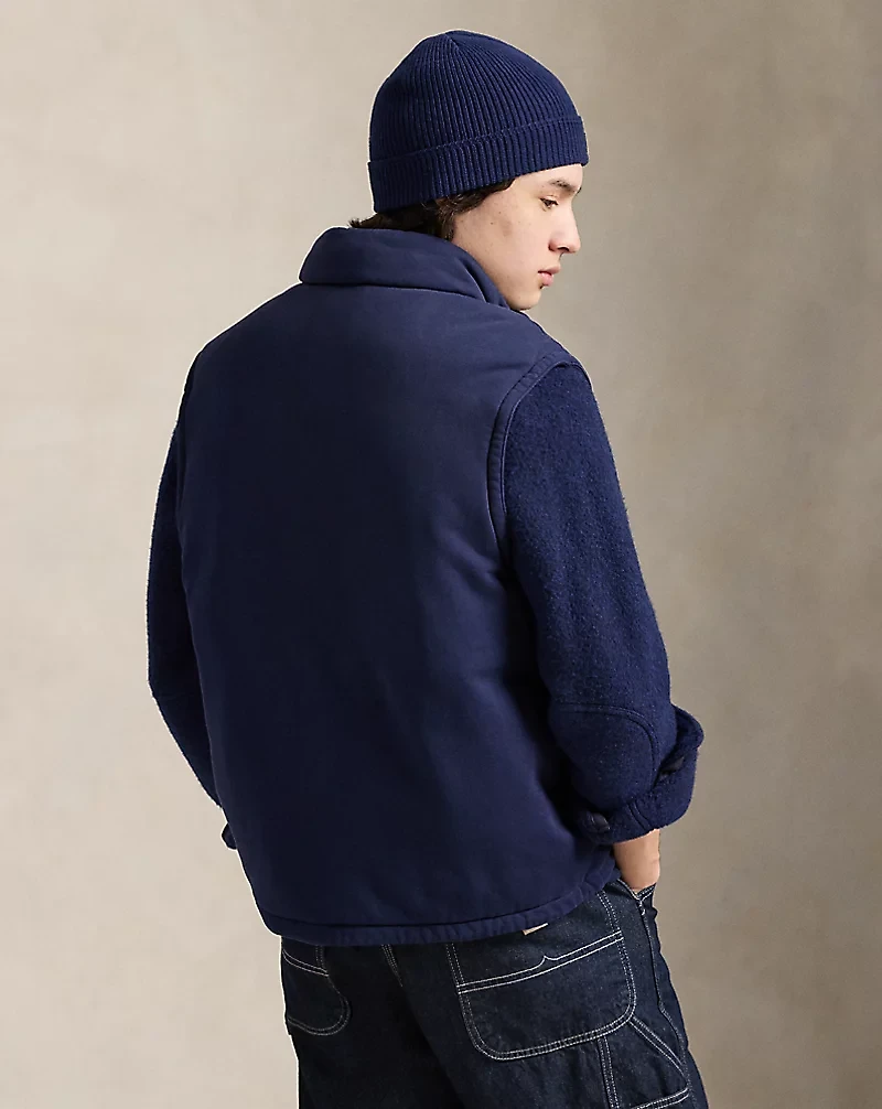 Loopback Fleece Utility Vest