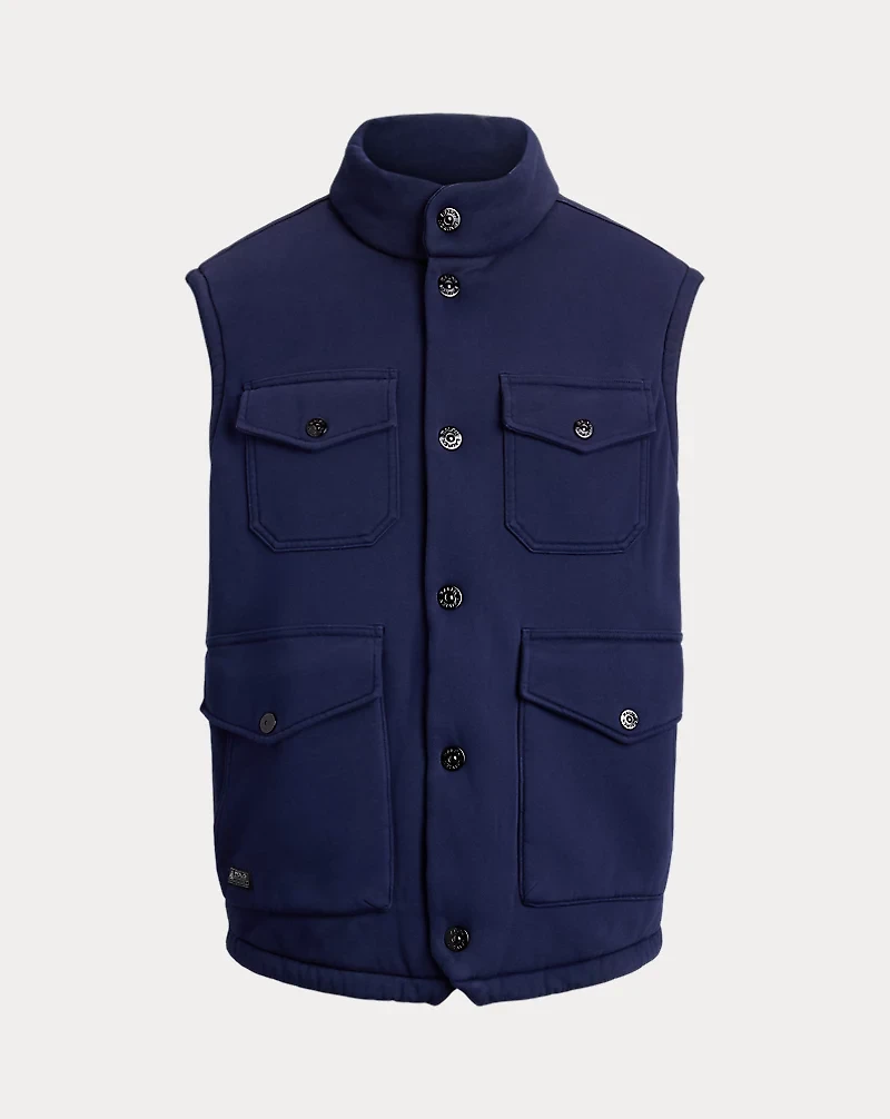 Loopback Fleece Utility Vest
