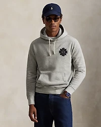 Embroidered Fleece Hoodie