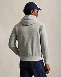 Embroidered Fleece Hoodie