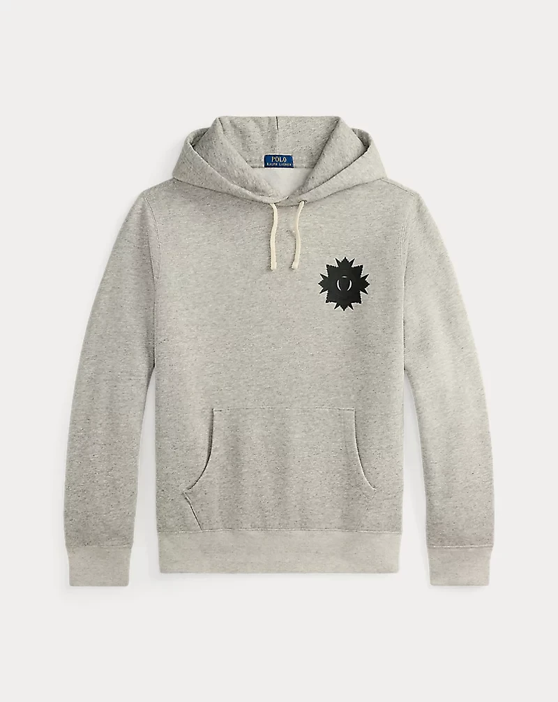 Embroidered Fleece Hoodie