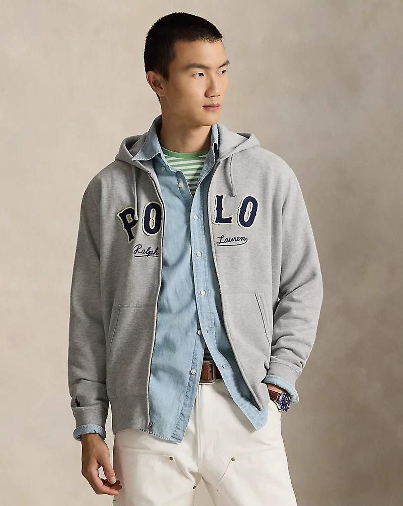 The RL Fleece Western-Logo Hoodie