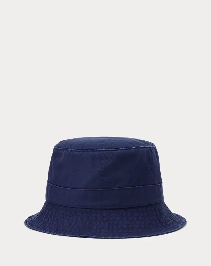 Polo Bear Twill Bucket Hat