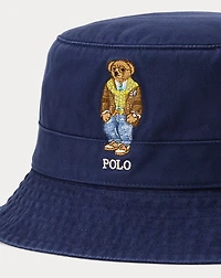 Polo Bear Twill Bucket Hat