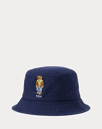 Polo Bear Twill Bucket Hat