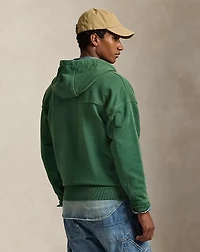 Relaxed Fit Loopback Fleece Hoodie