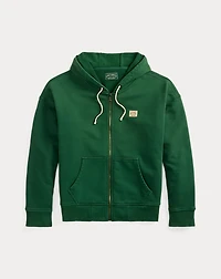 Relaxed Fit Loopback Fleece Hoodie