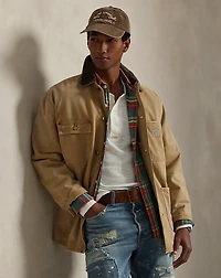 Textured Waffle-Knit Henley Shirt