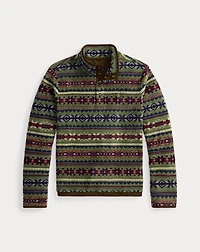 Fair Isle–Inspired Fleece Pullover