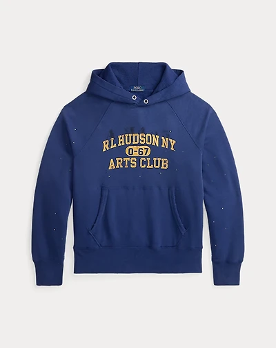Vintage Fit Fleece Graphic Hoodie
