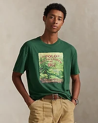 Classic Fit Jersey Graphic T-Shirt