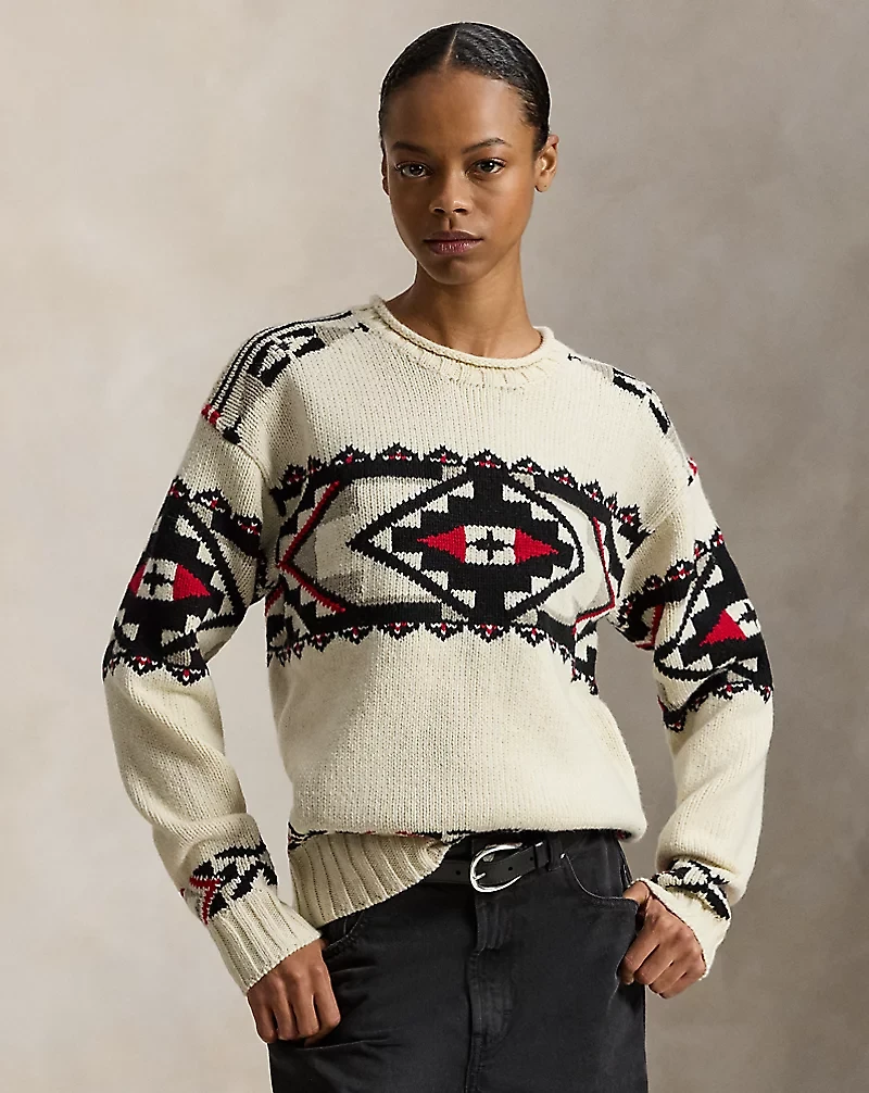 PRL x TÓPA Center Camp Sweater