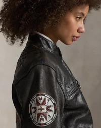 PRL x TÓPA Star Winds Leather Jacket