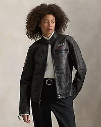 PRL x TÓPA Star Winds Leather Jacket