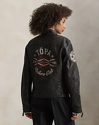 PRL x TÓPA Star Winds Leather Jacket