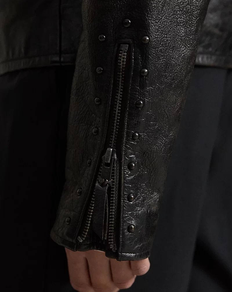 PRL x TÓPA Star Winds Leather Jacket