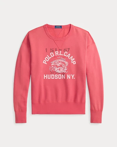 Vintage Fit Fleece Graphic Sweatshirt