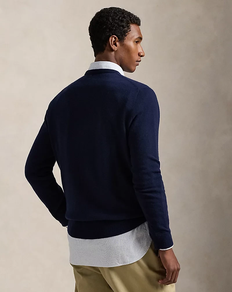 Dog-Intarsia Cashmere Sweater