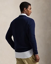 Dog-Intarsia Cashmere Sweater