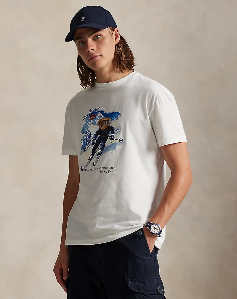 Classic Fit Polo Bear Jersey T-Shirt
