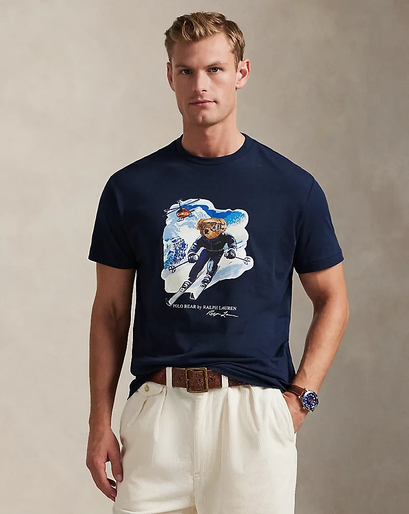 Classic Fit Polo Bear Jersey T-Shirt