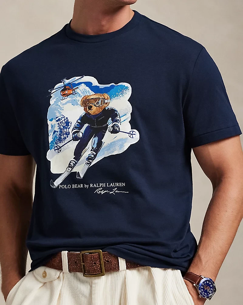 Classic Fit Polo Bear Jersey T-Shirt