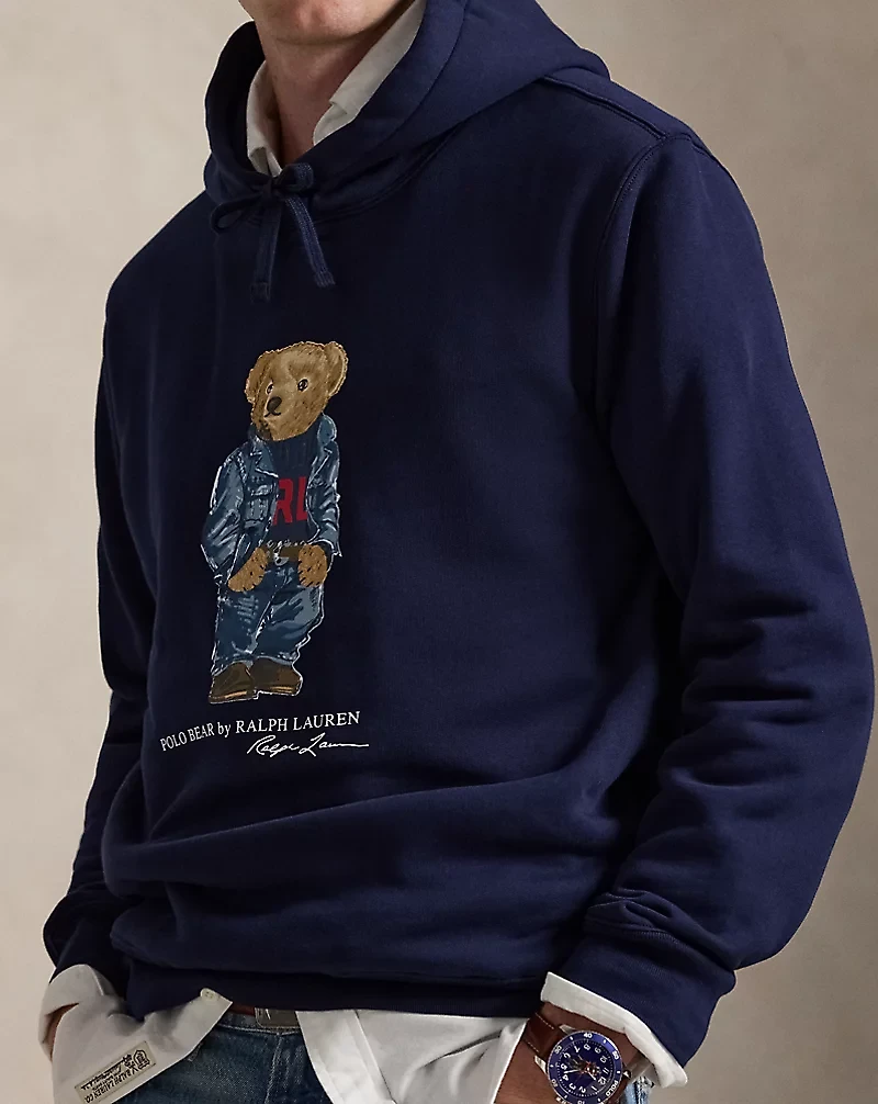 Polo Bear Fleece Hoodie