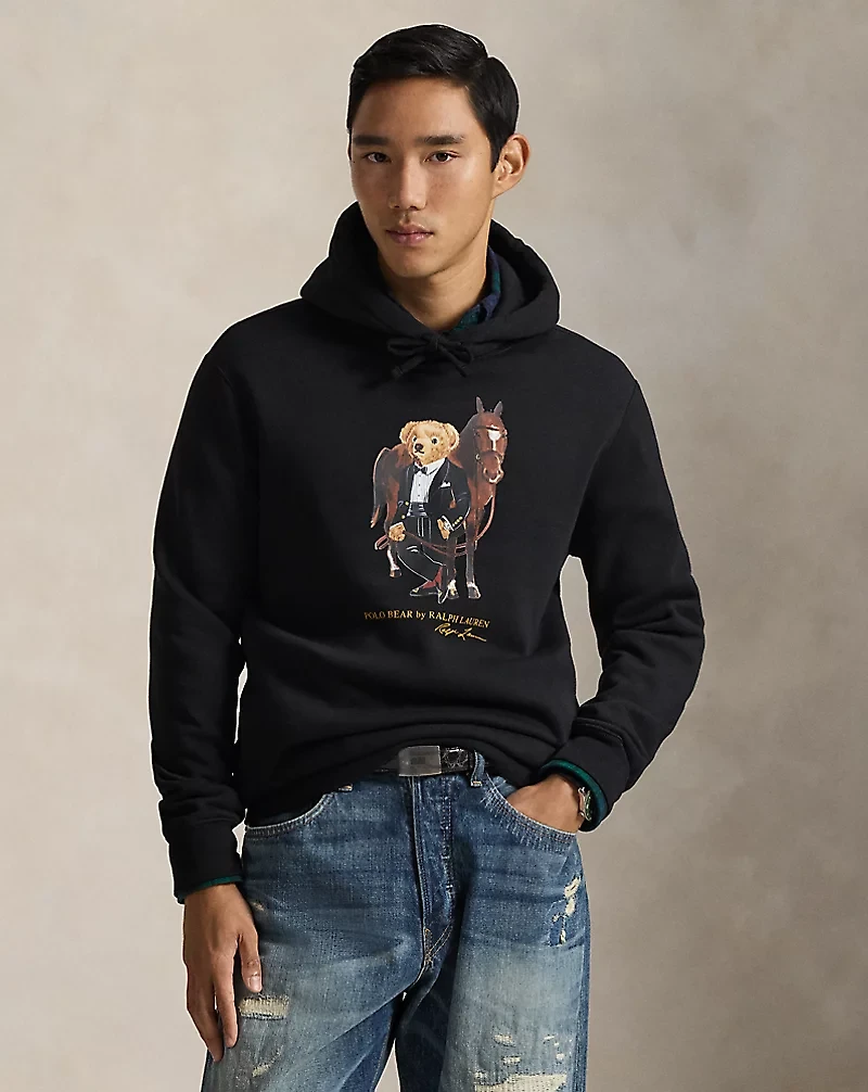 Polo Bear Fleece Hoodie