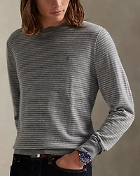 Striped Washable Wool Sweater