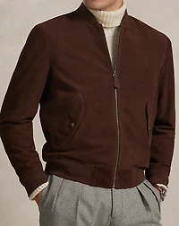 Suede Flight Jacket