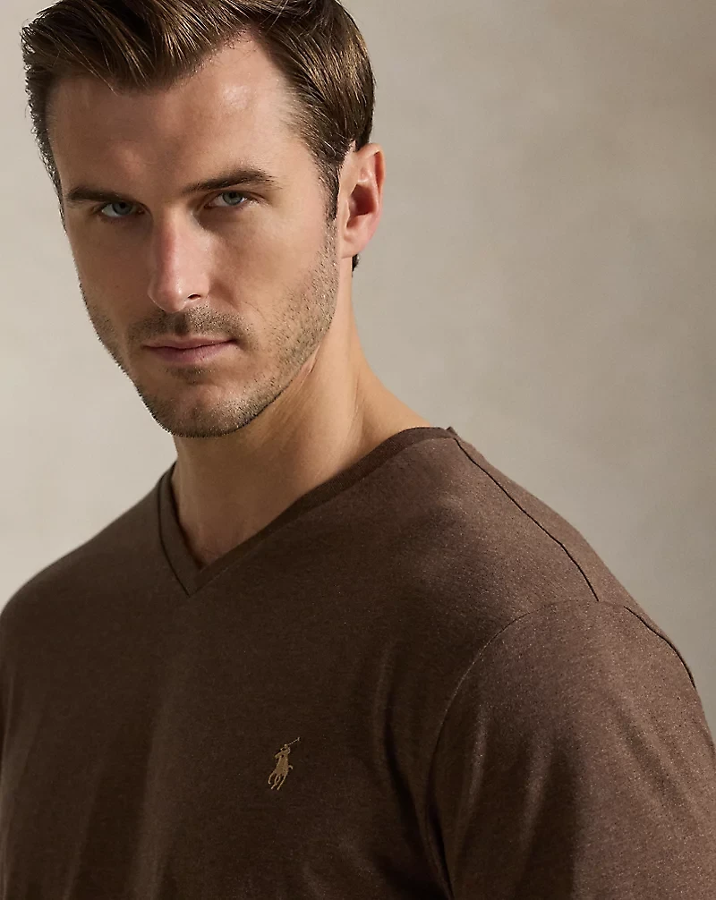 Jersey V-Neck T-Shirt