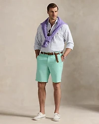 Classic Fit Linen-Cotton Short