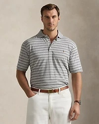 Striped Soft Cotton Polo Shirt